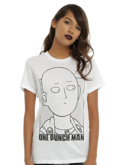 one punch man outline